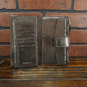 Anthropologie Bags - ANTHRO Neuville Spender Wallet Lezard Bronze NWT Anthropologie Bags - ANTHRO Neuville Spender Wallet Lezard Bronze NWT